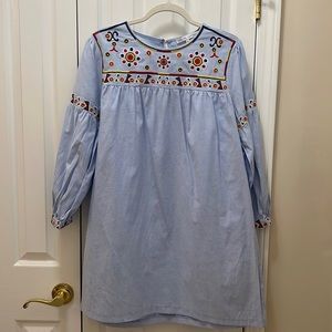 English Factory embroidered dress